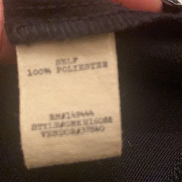 Buckle Gimmicks black lace up crochet top shirt - Picture 5 of 10